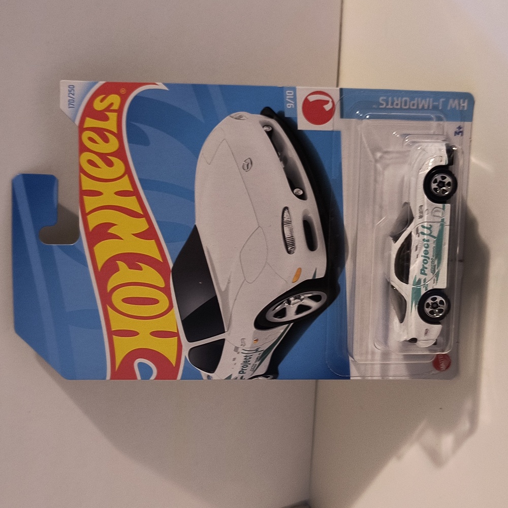 D9 Hot Wheels 95 Mazda RX7 police with shipping protector J imports